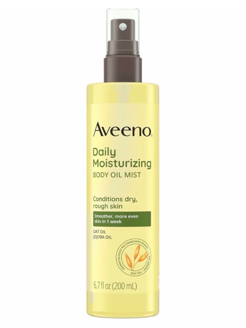 Aveeno Daily Moisturizing Dry Body Oil Mist with Oat & Jojoba 6.7 FL OZ